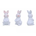 thumbnail image 1 of Sktrjpolfis 4pc Easter White Rabbits , Plastic, DIY Crafts, for Home Living Room Easter Ornaments, 1 of 6