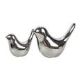 thumbnail image 1 of 2 estatuas de pájaros, adornos de escritorio, estatuas nórdicas minimalistas modernas, esculturas de animales para la entrada, la oficina, regalos de Plata, 1 of 10