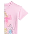 thumbnail image 3 of Care Bears Toddler Girls Graphic Crewneck Tee with Short Sleeves, Sizes 12M-5T, 3 of 6