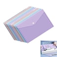 Oversized Document Organizers With Snapping Closure Transparent File ...