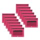 thumbnail image 1 of 12pc Cloth Eyelet Binder B5 Office Storage File Bag With Three Holes And Zipper Pen Bag, 1 of 3