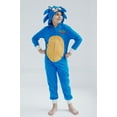thumbnail image 2 of SEGA Sonic The Hedgehog Little Boys Zip Up Cosplay Coverall 4, 2 of 5