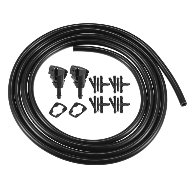 2uds Parabrisas Lavado Boquilla 1,8m Manguera Conectores Kit 5116088AA