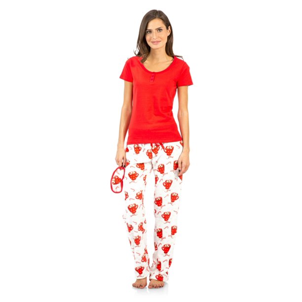 coral fleece pants