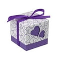 thumbnail image 1 of 50Pcs Heart Box Multi-color Optional Detailed Eye-catching Delicate Exquisite Packaging Paper Wedding Party Candy Chocolate Container for Cookie, 1 of 8