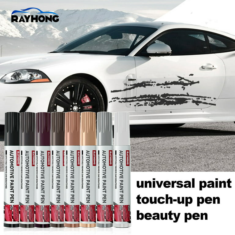Touch Up Paint for Cars Paint Scratch Repair, Waterproof Auto Scratch  Remover Pen（black）a pair 