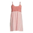 thumbnail image 5 of No Boundaries Juniors Crochet Slip Dress, Sizes XS-XXXL, 5 of 5