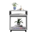 thumbnail image 4 of Ameriwood Home Mason Table de Fin en Gris Colombe, 4 of 6