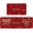 Red, variant on Red Love Be Mine Heart Valentine''s Day Decorative Kitchen Mats Set of 2, Home Party Low-Profile Home Kitchen Rugs - 17x29 and 17x47 Inch