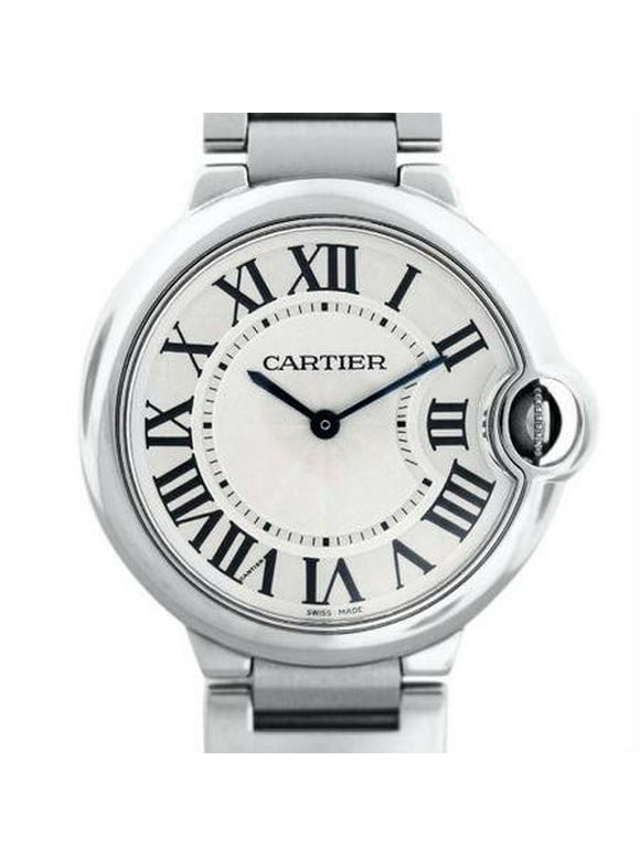 Pre-Owned Cartier Ballon Bleu 36MM 3005 Stainless Steel Case and Bezel