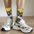 thumbnail image 6 of Logiee Mouse Cheese Print Adult Socks for Men & Women,Calf Socks, Ankle Socks,Boots Socks,Breathable Casual Sock,Unisex Crew Socks, 6 of 6