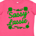 thumbnail image 4 of Inktastic Sassy Lassy with Green 4 Leaf Clovers Boys or Girls Toddler T-Shirt, 4 of 5