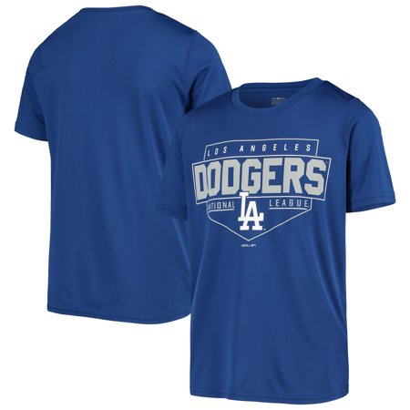 Los Angeles Dodgers Youth Stolen Base Performance T-Shirt - Royal