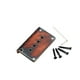 thumbnail image 3 of Soidarity Reemplazo de puente de sillín, pieza de repuesto complicada Universal Vintage, accesorios rígidos fijos, accesorio de reparación de pieza Accesorios para instrumentos musicales Soidarity  OD026331-00, 3 of 6