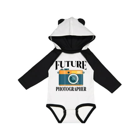 

Inktastic Future Photographer Cute Camera Gift Baby Boy or Baby Girl Long Sleeve Bodysuit