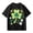 1-Black1841, variant on WOYY Girls St. Patrick's Day Short Sleeved T-Shirt Casual Graphic Tee for Kids, Sizes 3-14