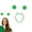 A, variant on Hiroekza Saint Patrick’s Day Accessories Headbands St. Patrick’s Irish Green Headband St. Patrick's Day Party Decoration Accessories