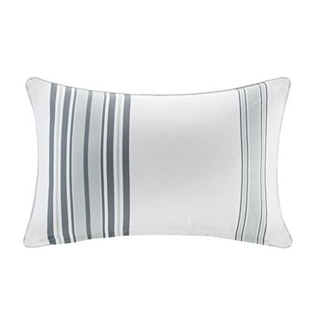 Newport Printed Stripe 3m Scotchgard Outdoor Modern Throw Pillow