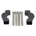 thumbnail image 2 of LOVIVER 2pcs Motorcycle Handlebar Riser Mount Clamp Seat Aluminum for F850GS F850GS Black, 2 of 4