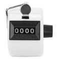 thumbnail image 1 of Counter, With Hook Stable Durable Large Counting Handheld Counting Tool, For Data Statistics Traffic Flowing Industry Conference Attendance White, 1 of 8