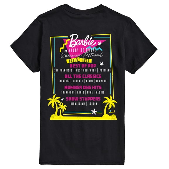 Barbie - Summer Fest - Men's Short Sleeve Graphic T-Shirt