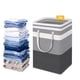 thumbnail image 4 of Wosthever Bolsa impermeable de gran capacidad de tela Capacidad de 75 l Fácil de transportar Asas reforzadas Estructura de alambre de metal Raya Type3 NO3, 4 of 6
