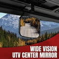 thumbnail image 5 of A & UTV PRO Upgrade Wider Rear View Mirror for Polaris Ranger XP 1000 570 900 Crew 2015-2023 / Can Am Defender, UTV XL Adjustable Convex Center Rearview Side Mirror Accessories, 5 of 9