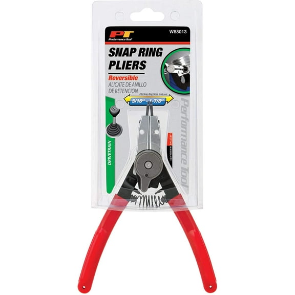 Performance Tool W88013 Reversible Snap Ring Pliers