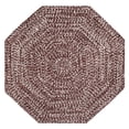 thumbnail image 2 of Better Trends Chenille Tweed Area Rug 100% Polyester, 48" Octagonal, Dove & Chesnut, 2 of 4