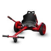 All In One Hover Cart Attachment For Hoverboard - Transform your Hoverboard into a Go Kart with Hovercart - Red
