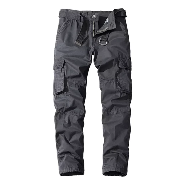 Pantalones Cargo De Algodón Para Hombre Ropa De Trabajo
