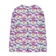 thumbnail image 4 of LOVZFMLL Cardigan pour Femmes Décontracté Imprimé de Noël Cardigan Tricoté Veste à Boutons, 4 of 5