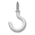 thumbnail image 1 of 50352 White Vinyl Cup Hooks - .87, 1 of 1