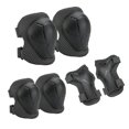 thumbnail image 2 of casque De Vlo Pour Enfants Noir 1 Set Avec Protge-mains Et Genoux, 2 of 4