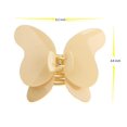 thumbnail image 4 of Pinzas para el pelo de mariposa grandes, pinzas para el pelo, pinzas para el pelo antideslizantes de mariposa de gran tamaño, accesorios para el cabello para mujeres y niñas (beige), 4 of 5