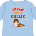 thumbnail image 4 of Inktastic Rough Collie Dog Gift Boys or Girls Long Sleeve Toddler T-Shirt, 4 of 5