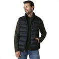 thumbnail image 3 of Free Country Men's Pine Creek Quilted Reversible Vest Black L, 3 of 10