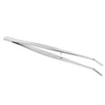 Curved Tip Tweezers High Accuracy Polished Finish Rust Prevention