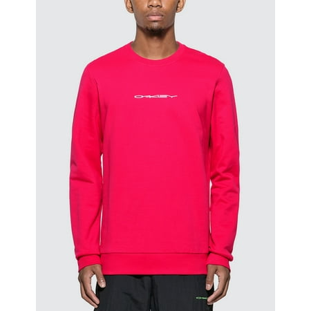 Oakley PINK Logo Crewneck Sweatshirt, US Medium