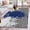 Blue, variant on Round Area Rugs Collection 3 Ft, Red Cement Gray Non-Slip Residential Carpet, Modern Abstract Art Red Indoor Crawling Mats Doormat Runner Rugs Play Mat forBedroom