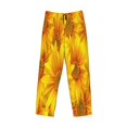 thumbnail image 4 of Balery Men'S 3d Sunflowers Pants,Sleepwear Pants,Pajama Pants,Pj Bottoms Drawstring And Pockets-Small, 4 of 9