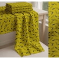 thumbnail image 6 of Soimoi Yellow Cotton Poplin Fabric Shadow & Bat Animal Print Fabric by the Yard 56 Inch Wide, 6 of 7