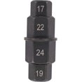 thumbnail image 2 of ZHAOCHENG Enchufe del eje del eje de la rueda delantera 3/8 pulgadas 17 19 21 24 mm Adaptador hexagonal Allen apto para Yamaha Suzuki Honda motocicleta Eje de la rueda delantera Llave de desmontaje es, 2 of 5