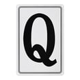 thumbnail image 1 of Uxcell Señal de Letra de Aluminio Q, Números de Casa de 11.8 Pulgadas y Letras de Metal, 1 of 1