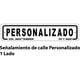 thumbnail image 1 of Letrero Señalamiento Reflejante Personalizado Calle Blanco, 1 of 3