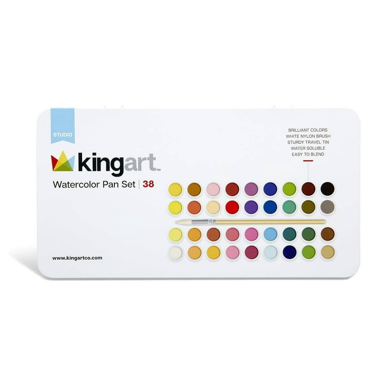 SideDeal: King Art 36-Piece Watercolor Brush Marker Set