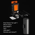 thumbnail image 2 of ZLight ABS Smart Bicycle Rear Light Power Display Bike Cycle Tail Lights Outdoor Cycling Warning Tools Accessories Equipment SEEMEE 30, 2 of 6