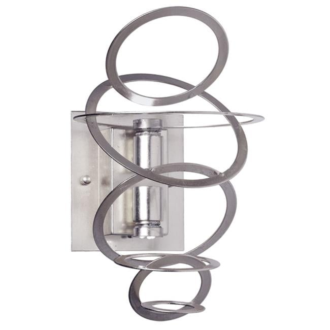 Radionic Hi Tech SC-JAN-52W-SC-RHT Janus 2 Light Tieredring Scone With Satin Chrome Finish by Radionic Hi Tech
