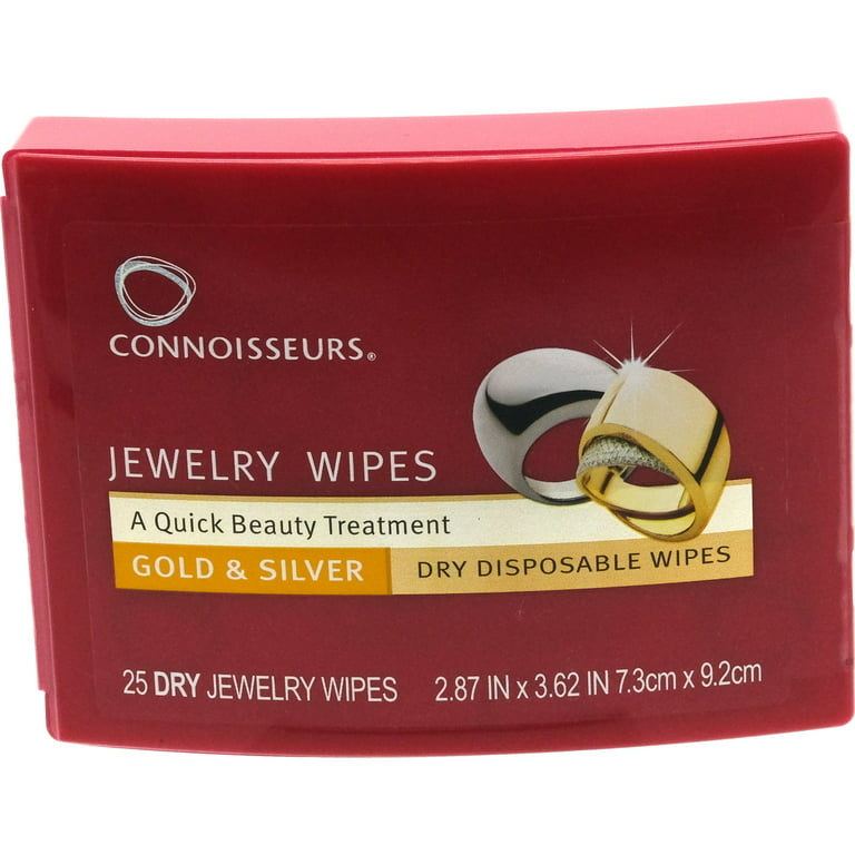 Connoisseurs Jewelry Wipes