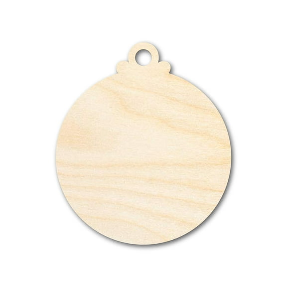Bigger Better | Unfinished Wood Christmas Ornament Shape |  DIY Craft Cutout 36" / 1/4"
